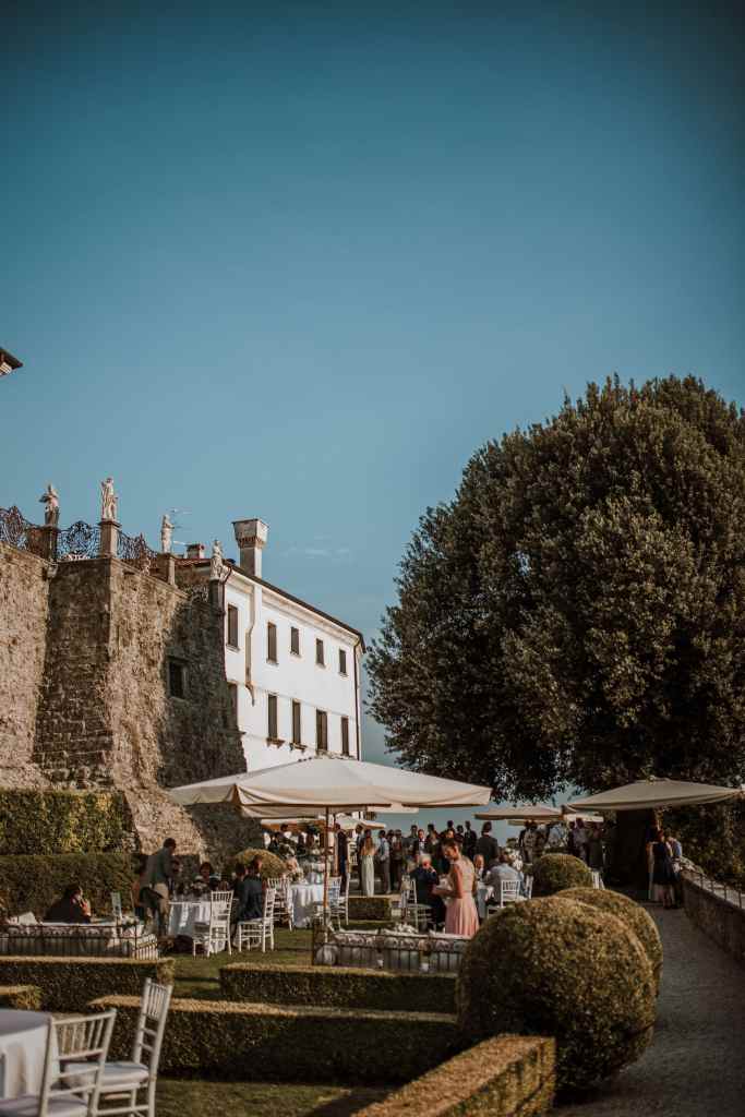 Aperitivo matrimonio in Castello Veneto