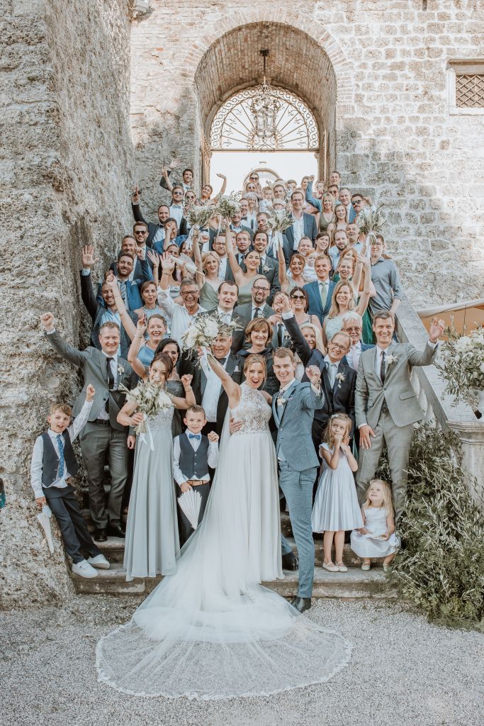 Matrimonio Internazionale in castello Veneto
