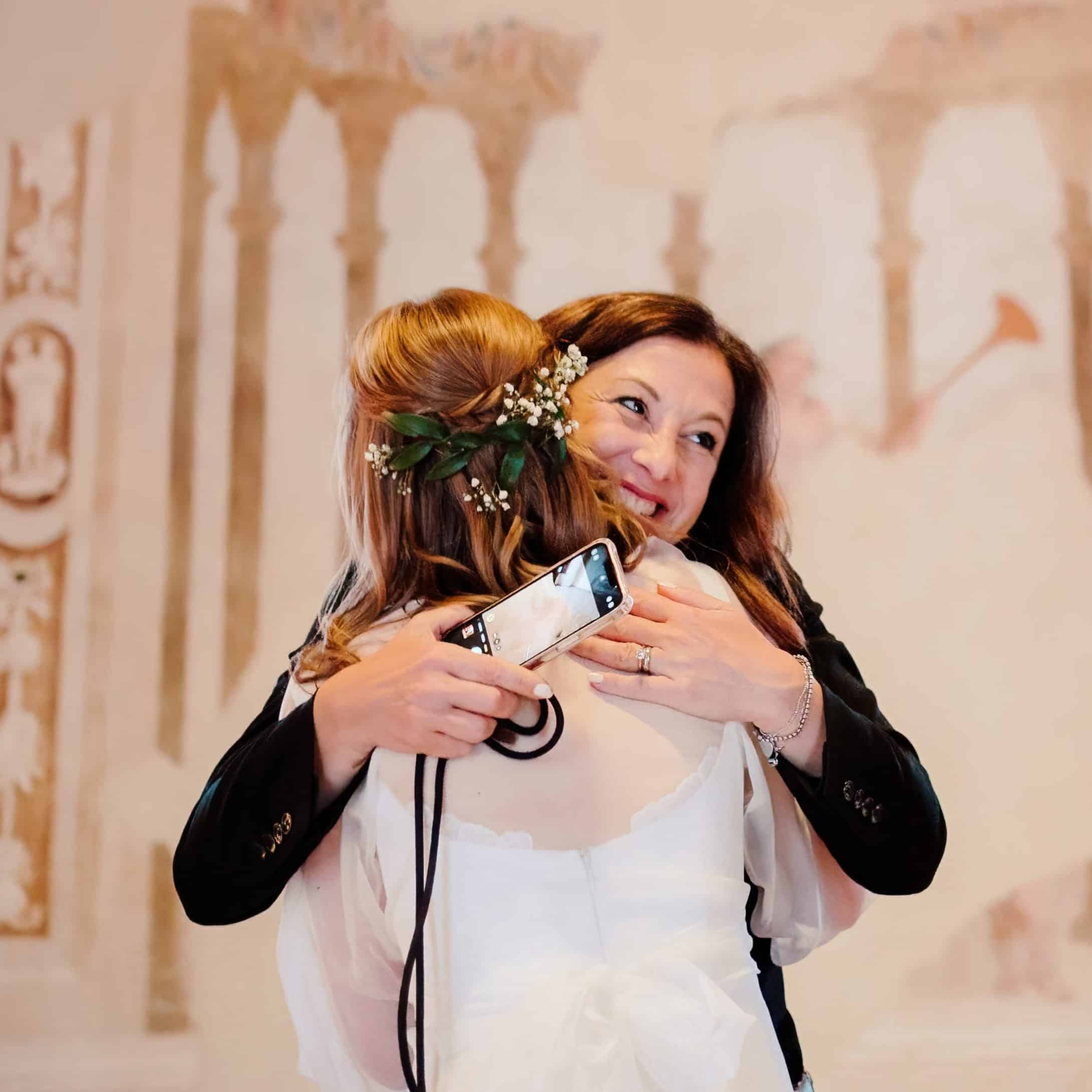 Miglior wedding planner Veneto con sposa felice