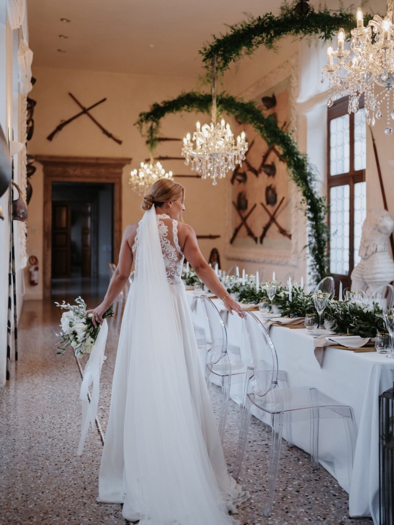 tavolo imperiale Villa Veneta