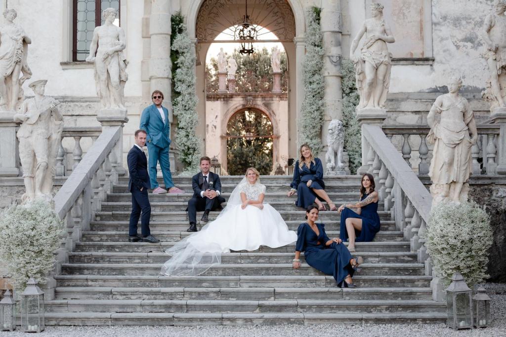 historic villa wedding